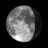 Waning Gibbous Moon, Moon age: 21 days,21 hours,2 minutes,53%